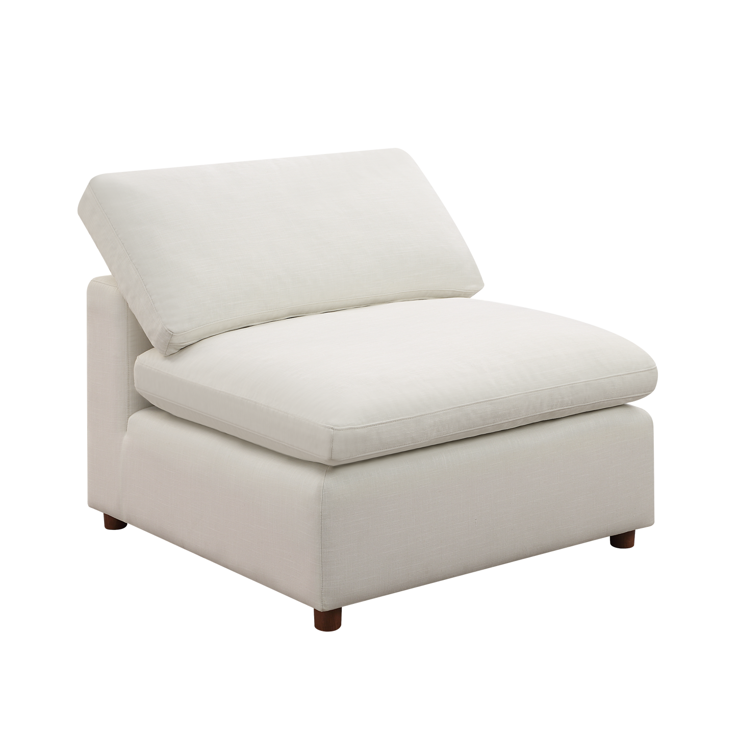Modern Modular Sectional Sofa Set, Self-customization Design Sofa, White