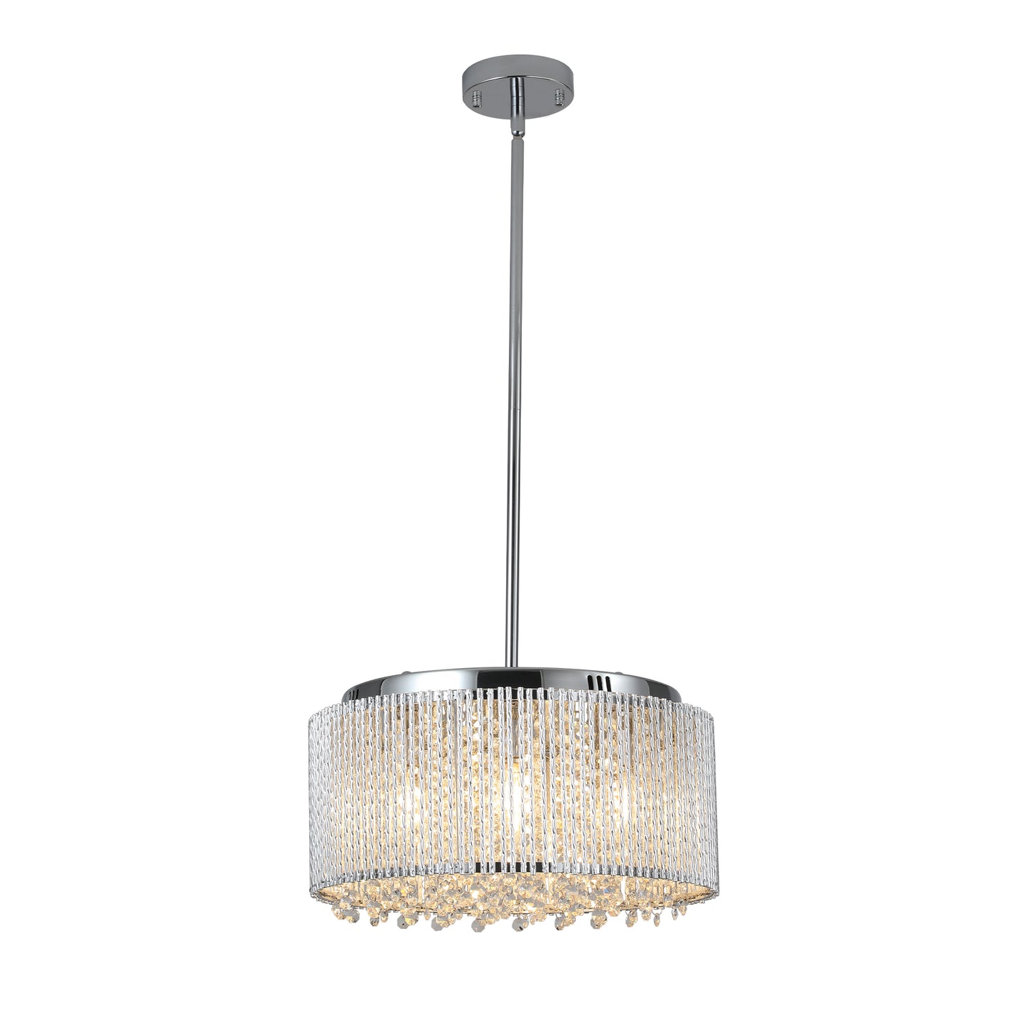 Modern Crystal Chandelier for Living-Room Round Cristal Lamp Luxury Home Decor Light Fixture - Enova Luxe Home Store