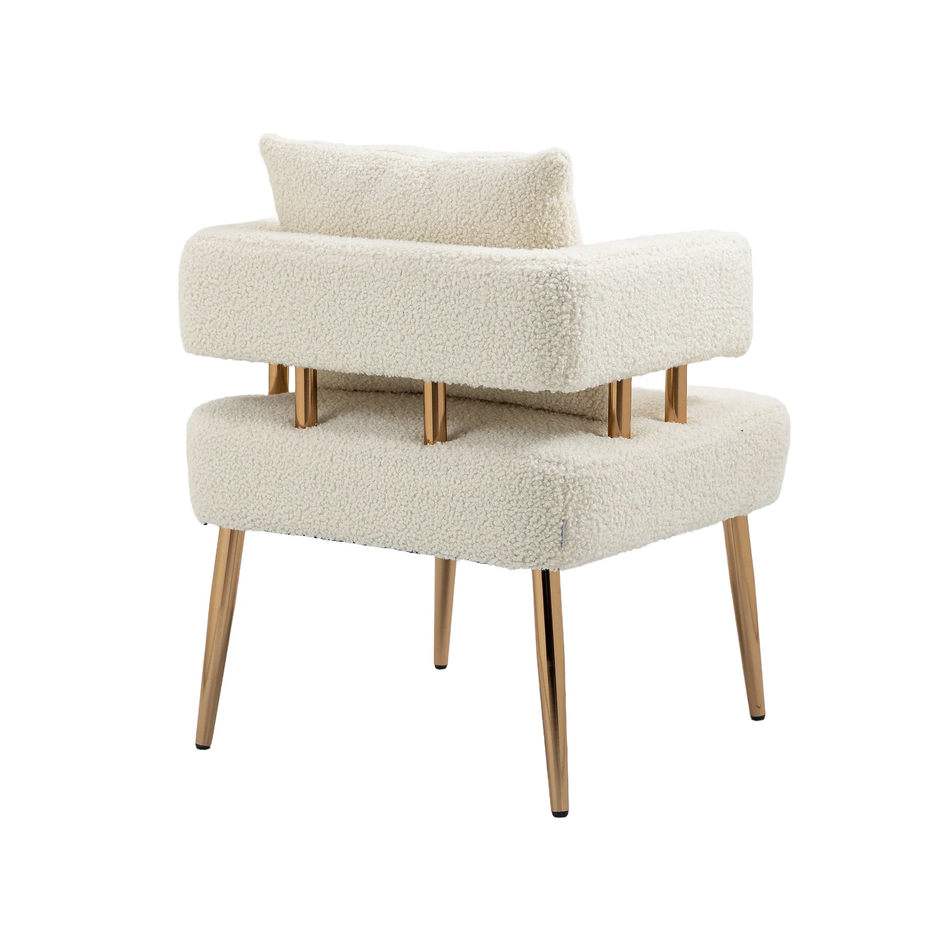 COOLMORE Accent Chair ,leisure single chair with Golden feet - Enova Luxe Home Store