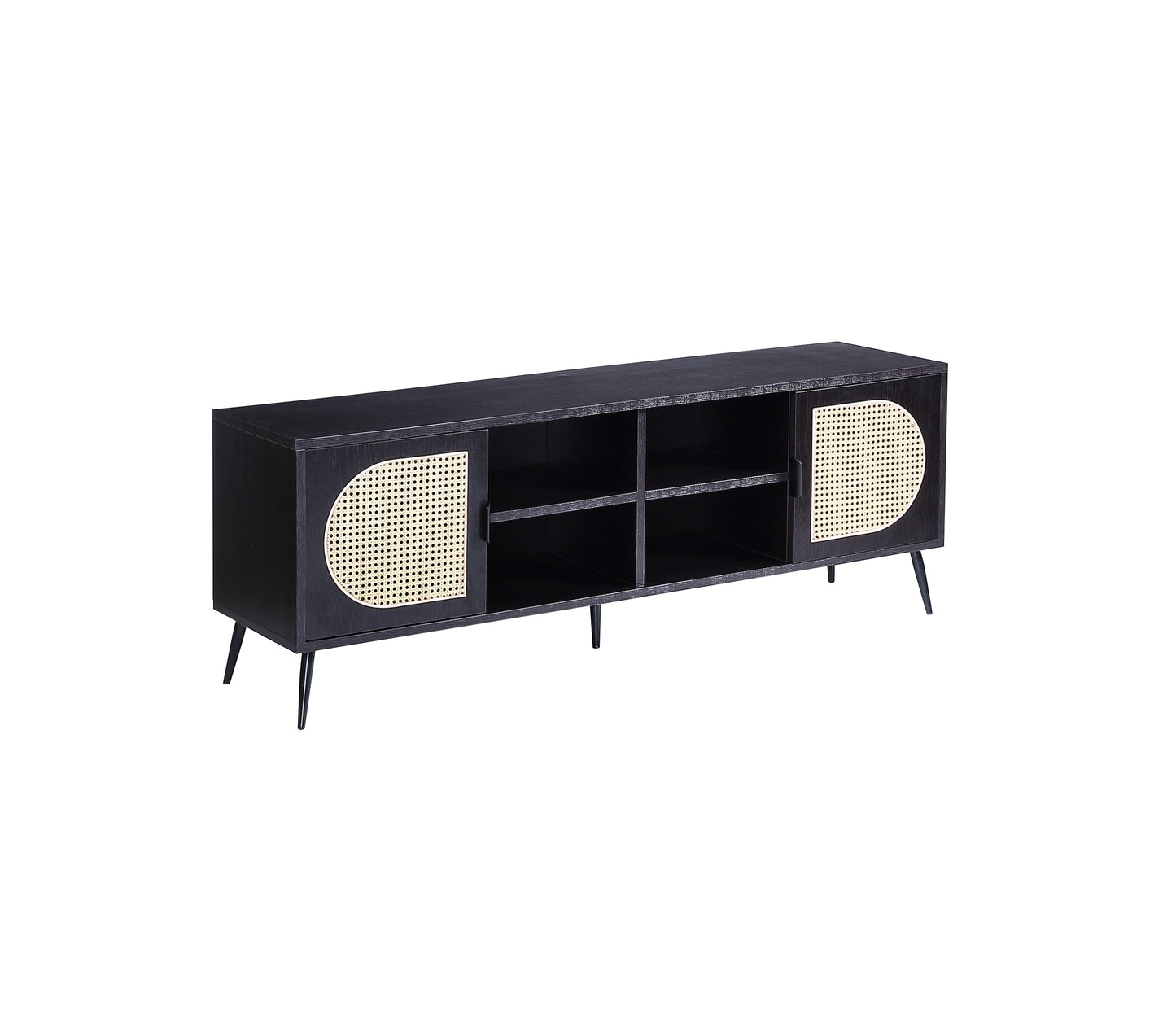 ACME Colson TV Stand, Black Finish  LV01080 - Enova Luxe Home Store
