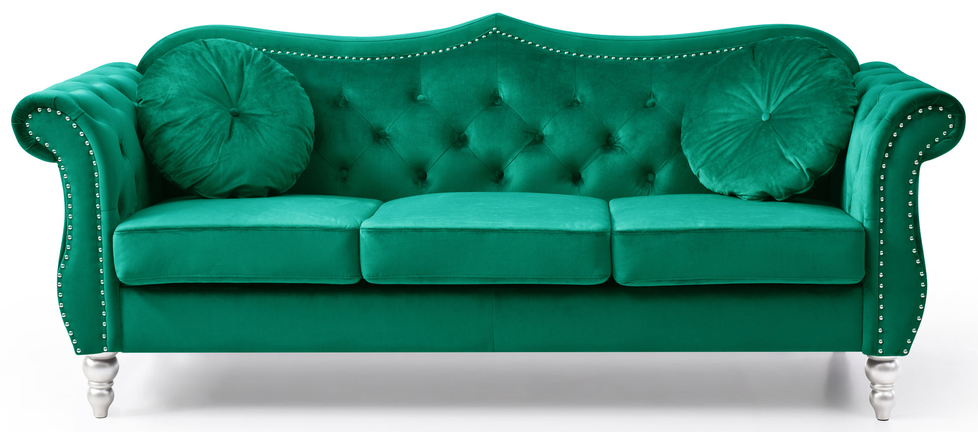 Glory Furniture Hollywood G0662A-S Sofa , GREEN - Enova Luxe Home Store