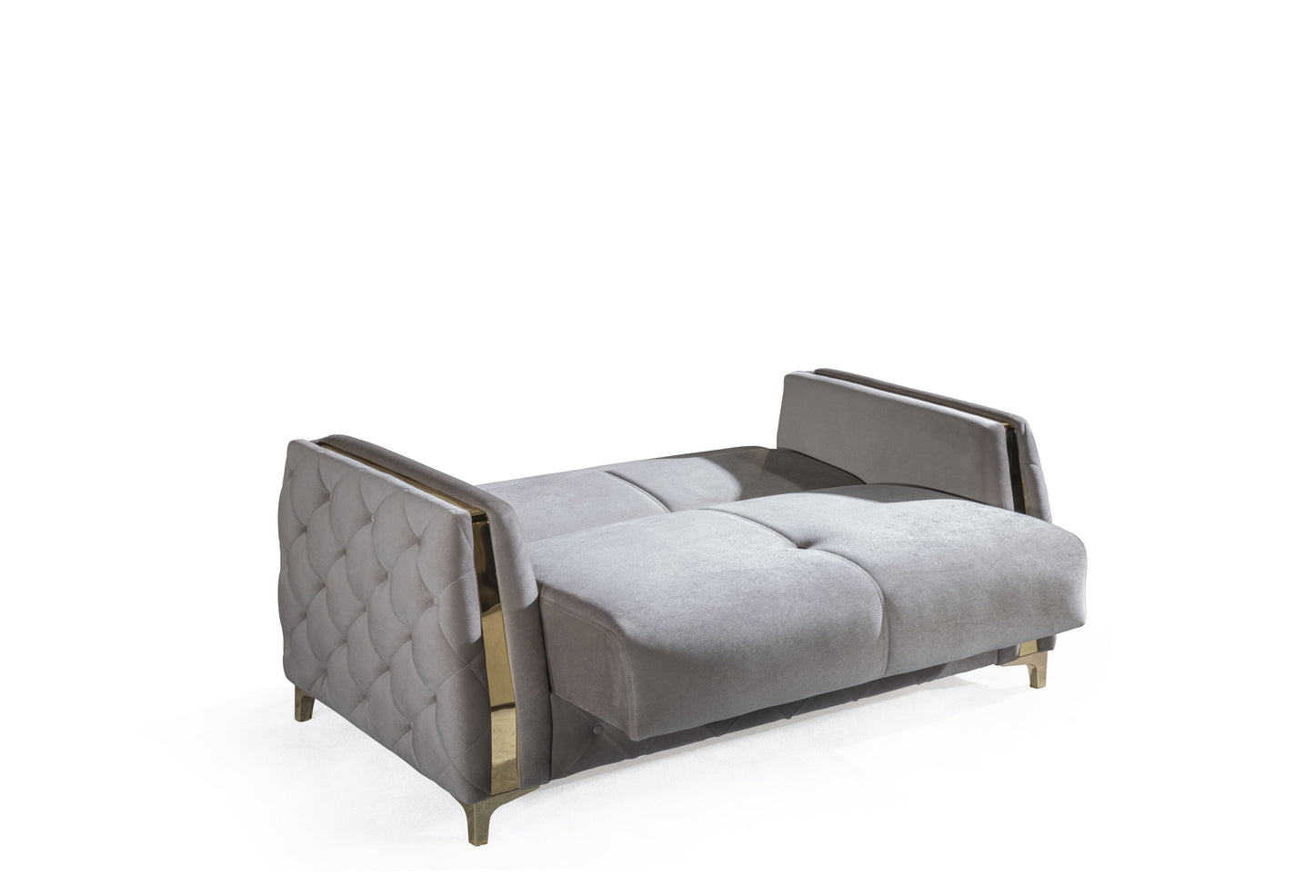 Lust 2Pc Modern Living Room Set  in Taupe