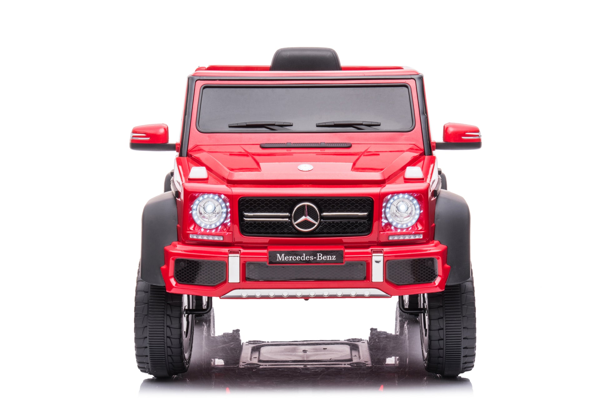 Kids Ride On Cars, Licensed Mercedes-Benz Electric Car for Kids with 6 Wheel Shock Absorber, 24V7AH Super Battery Powered Toy with Remote and Leather Seat,3 Speeds,Music,Horn,LED Lights - Enova Luxe Home Store