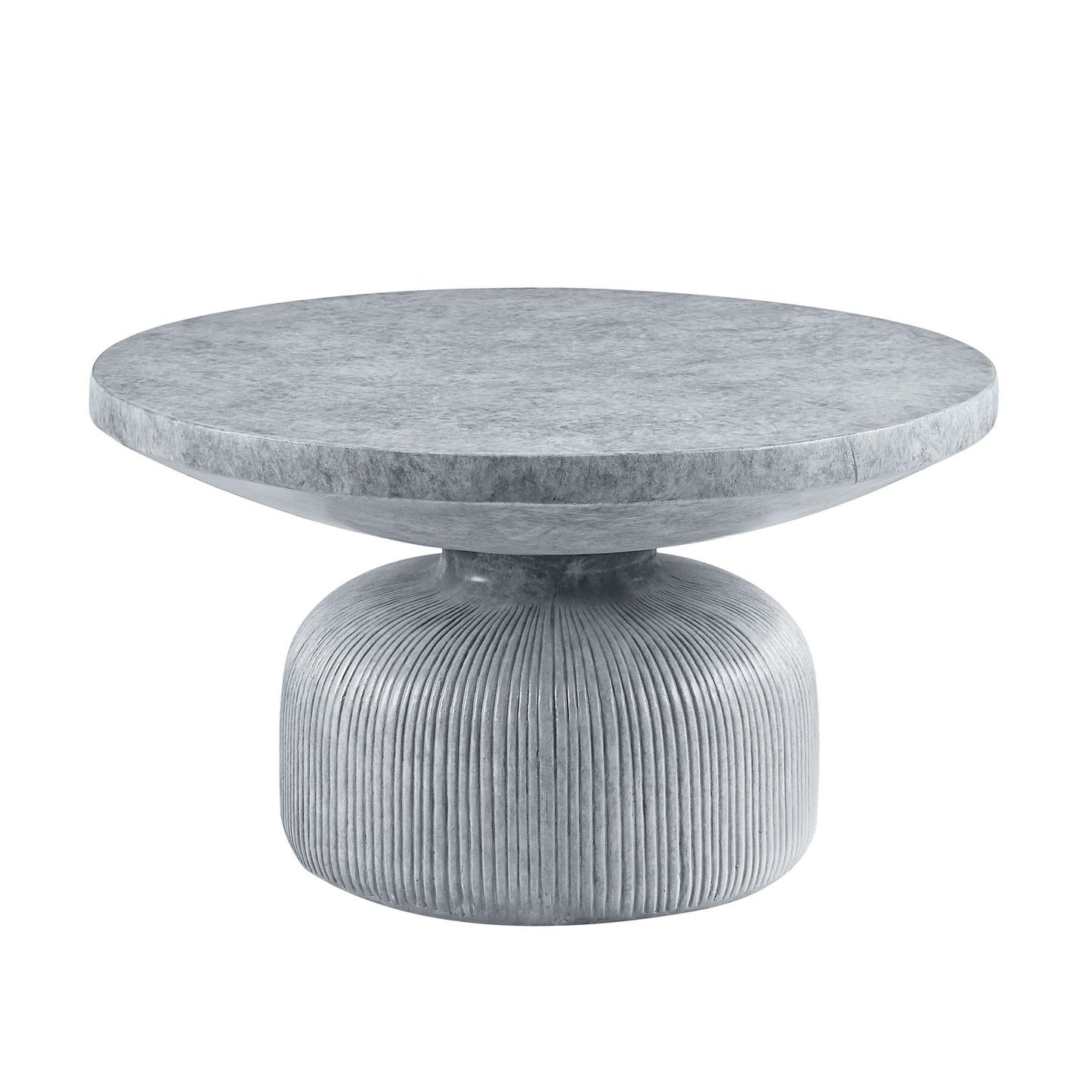 ACME Laddie Coffee Table, Weathered Gray Finish LV01926 - Enova Luxe Home Store