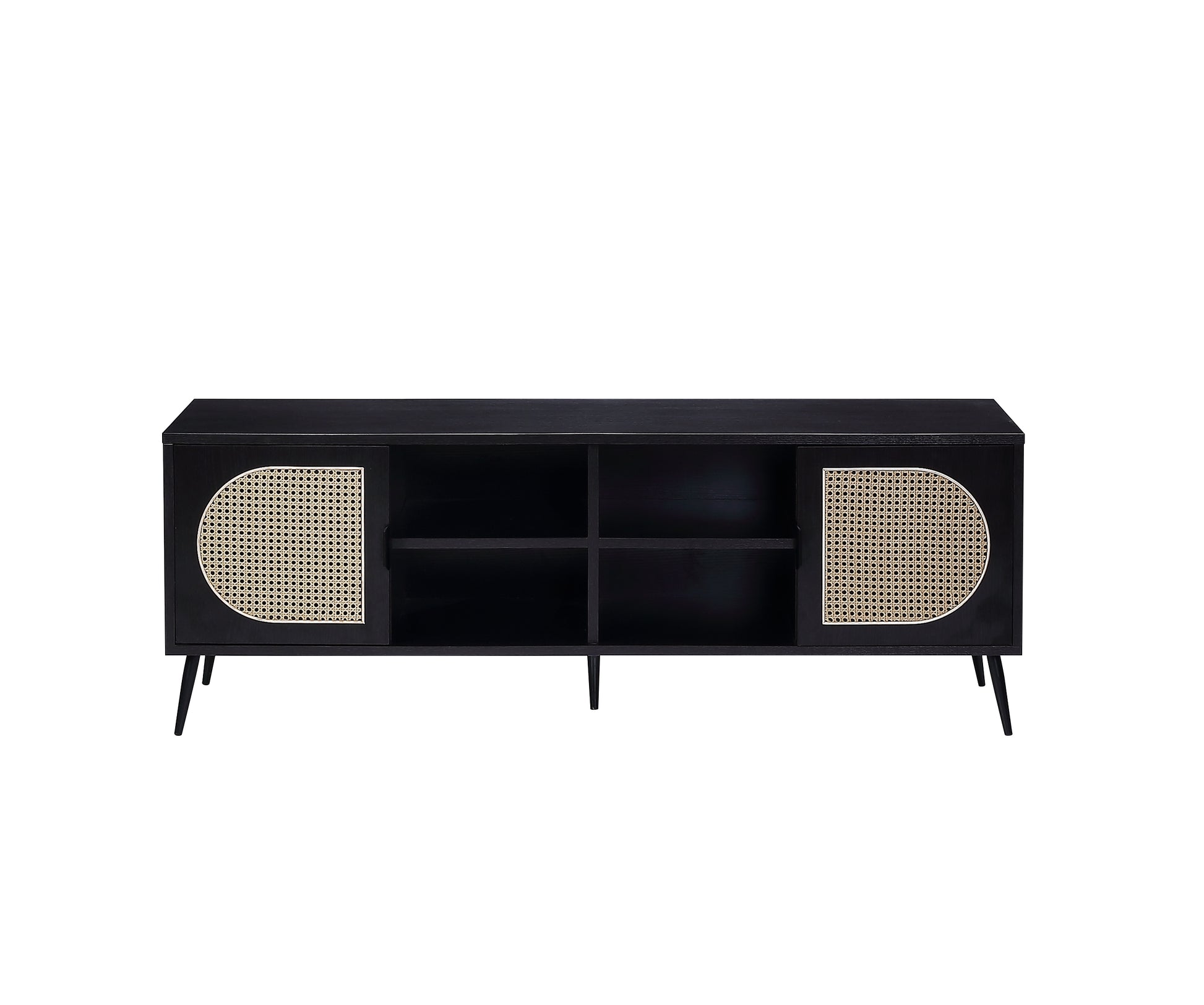 ACME Colson TV Stand, Black Finish  LV01080 - Enova Luxe Home Store