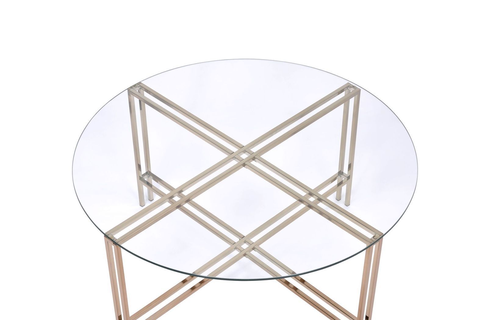 ACME Veises Coffee Table, Champagne 82995 - Enova Luxe Home Store