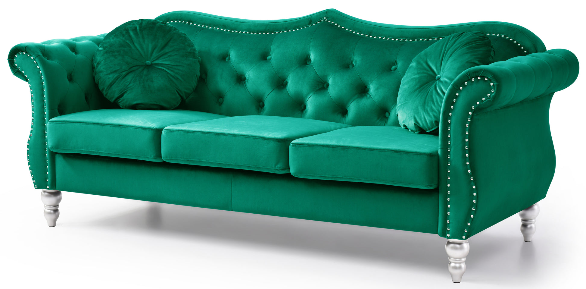 Glory Furniture Hollywood G0662A-S Sofa , GREEN - Enova Luxe Home Store