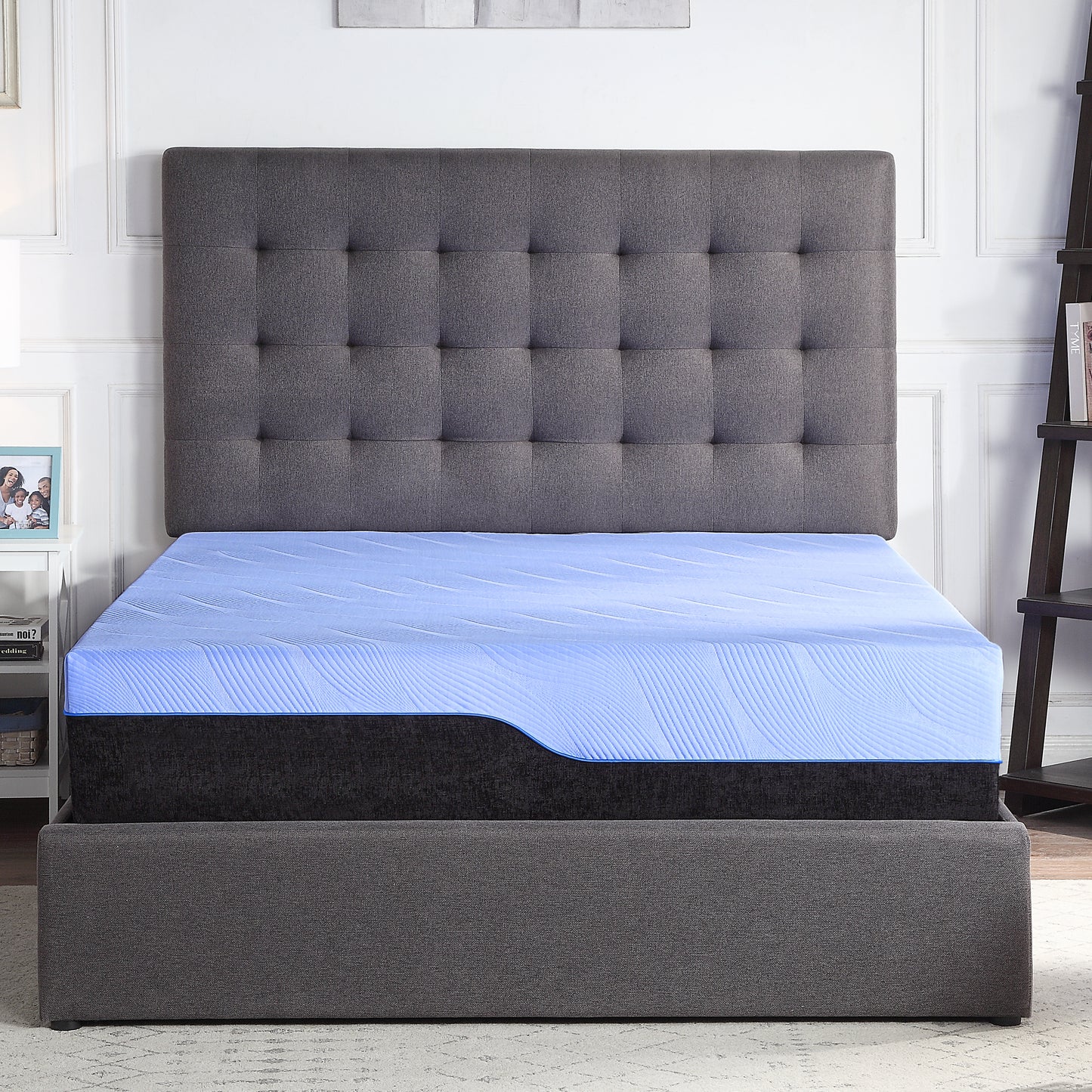 Bridgevine Home 12 inch King Size 5-Layer Hybrid Latex Foam and Coil Adult Mattress