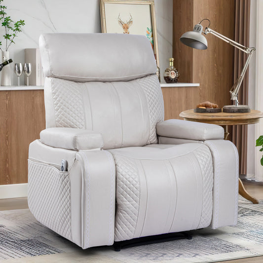 Home Theater Recliner Sofa with Massage Living Room Recliner Chair